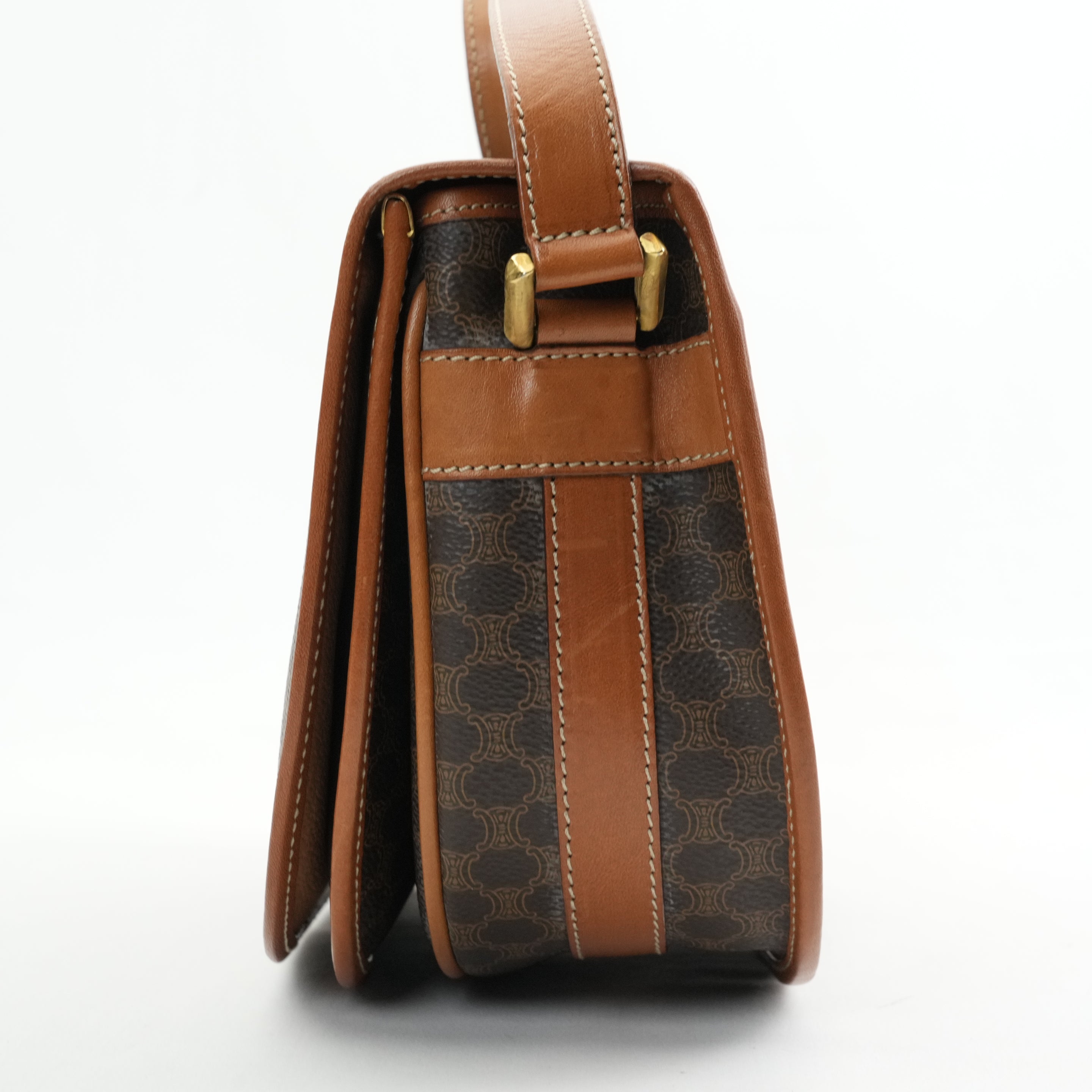 CELINE Macadam Shoulder Bag