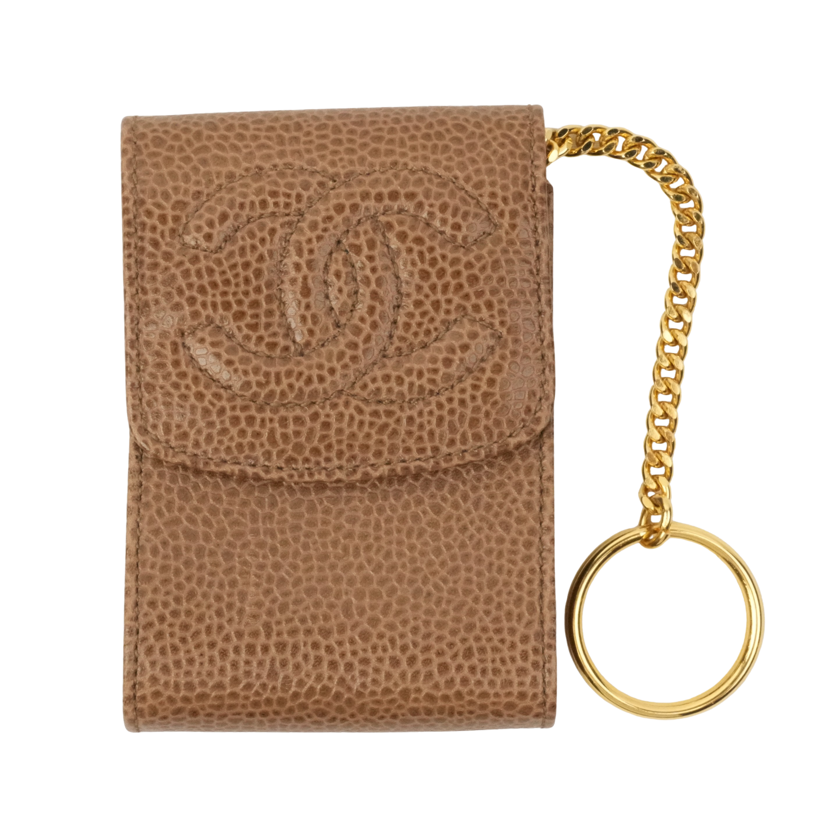 CHANEL Caviar Skin Cigarette Case