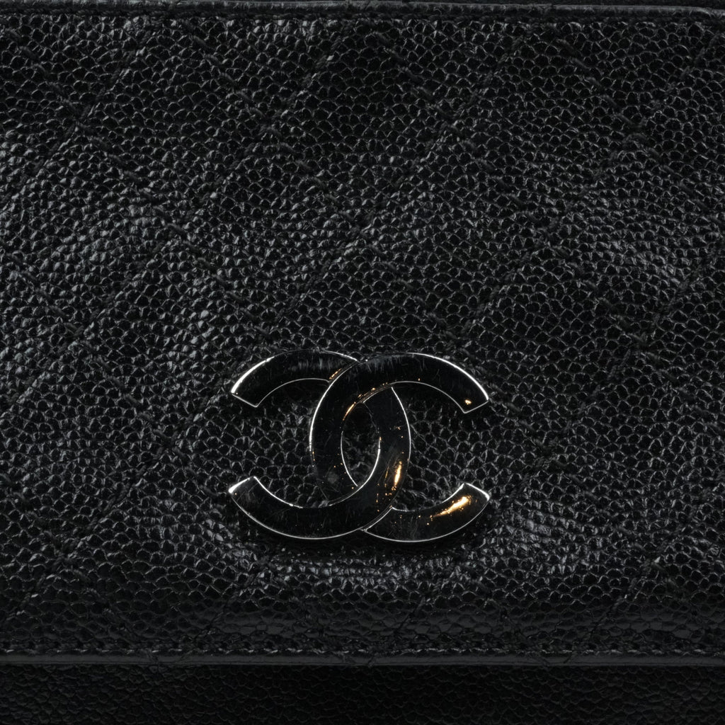 CHANEL 2006–2008 Caviar Skin Tote Bag / Shoulder Bag
