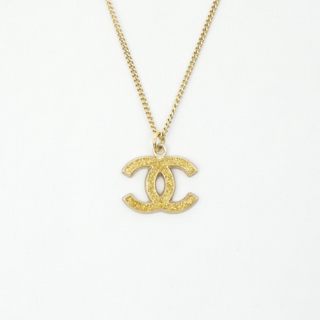 CHANEL 2005 Coco Mark Necklace