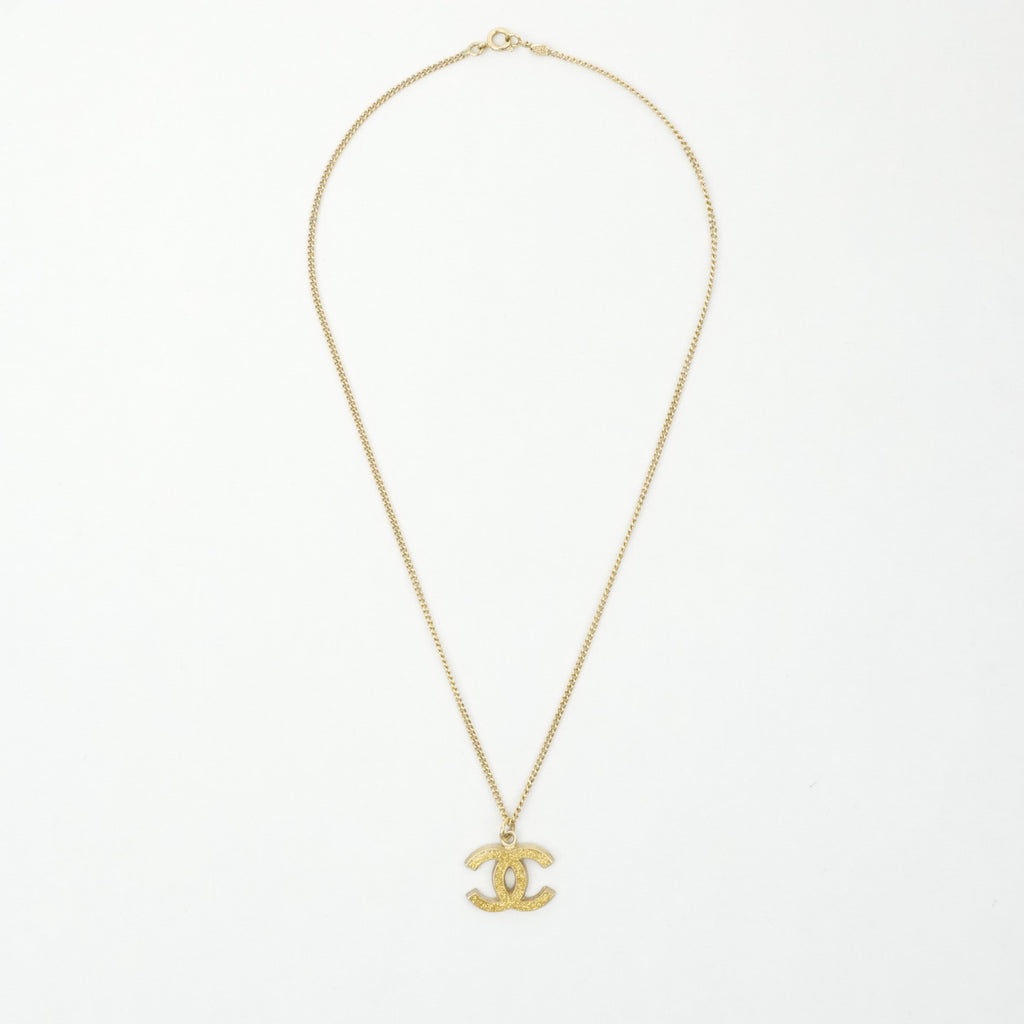 CHANEL 2005 Coco Mark Necklace