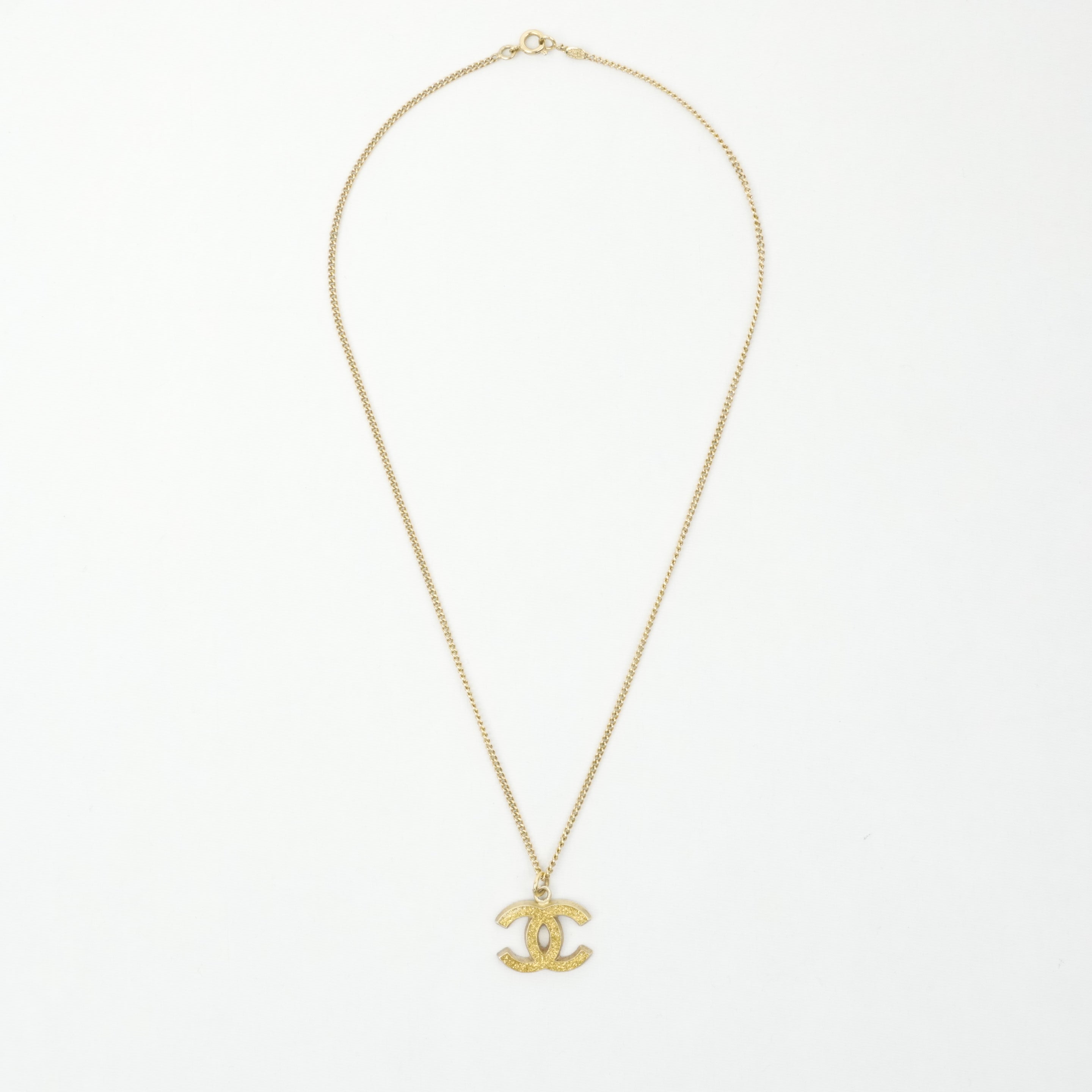 CHANEL 2005 Coco Mark Necklace