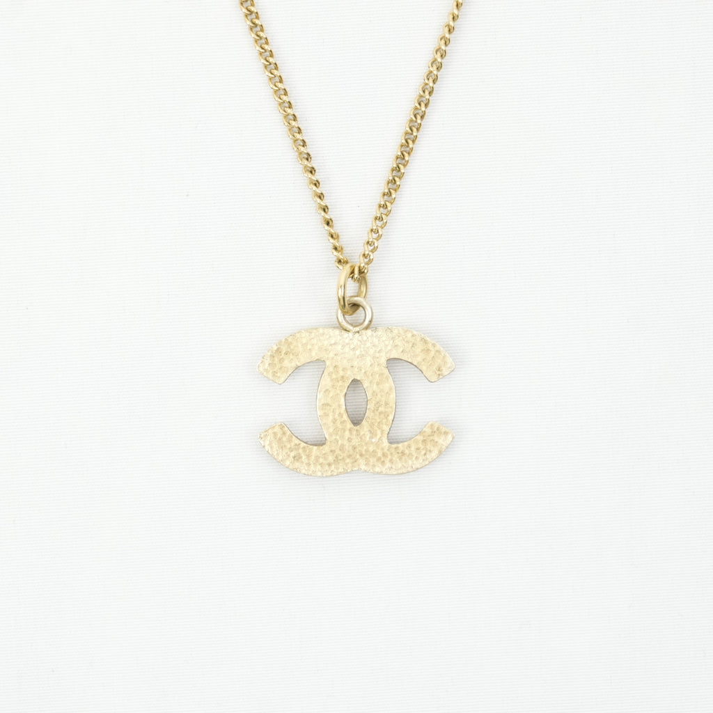 CHANEL 2005 Coco Mark Necklace