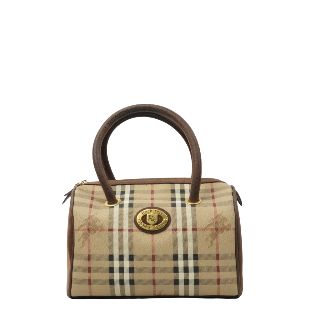 BURBERRY Boston Handbag