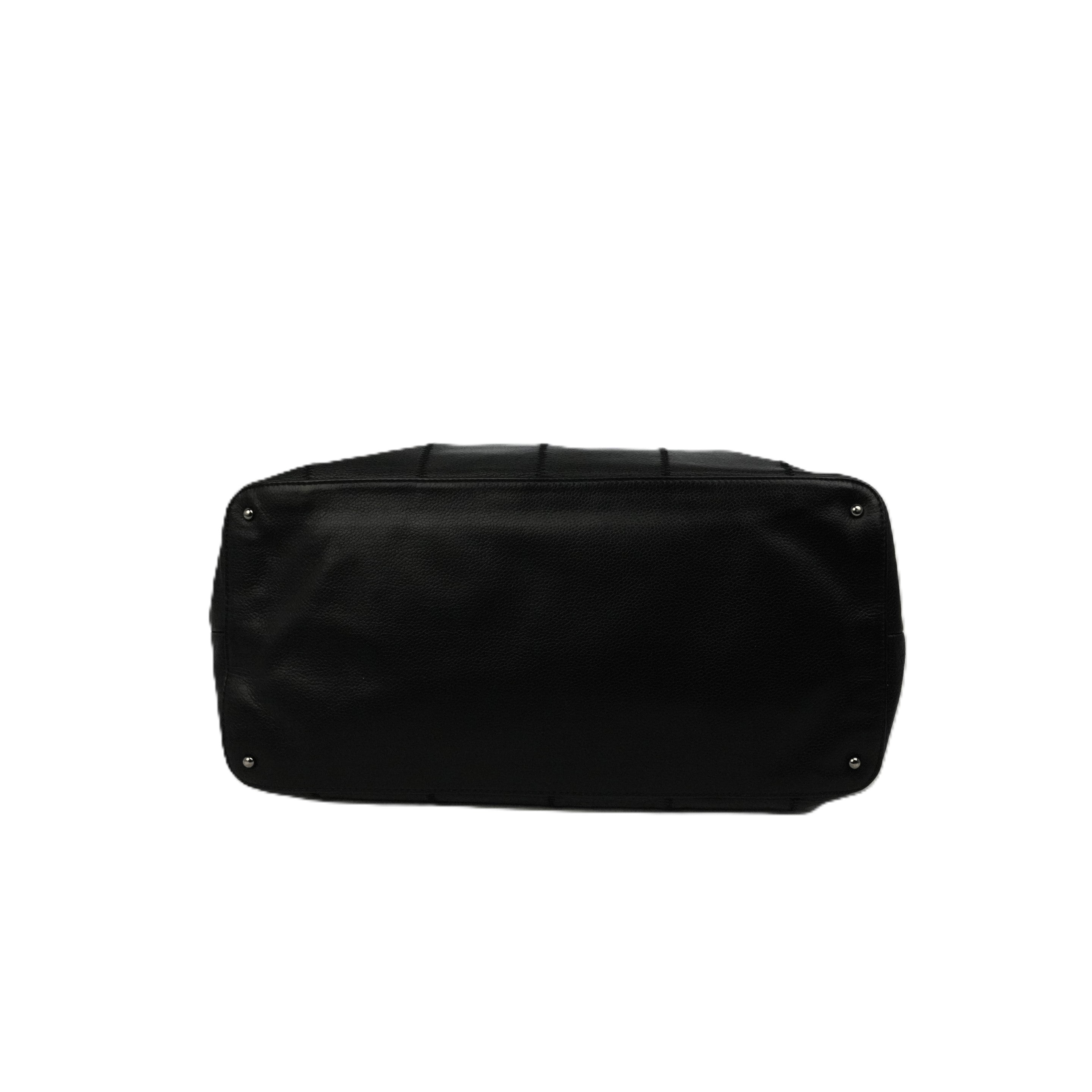 CHANEL Choco Bar Fringe Tote Bag/Shoulder Bag