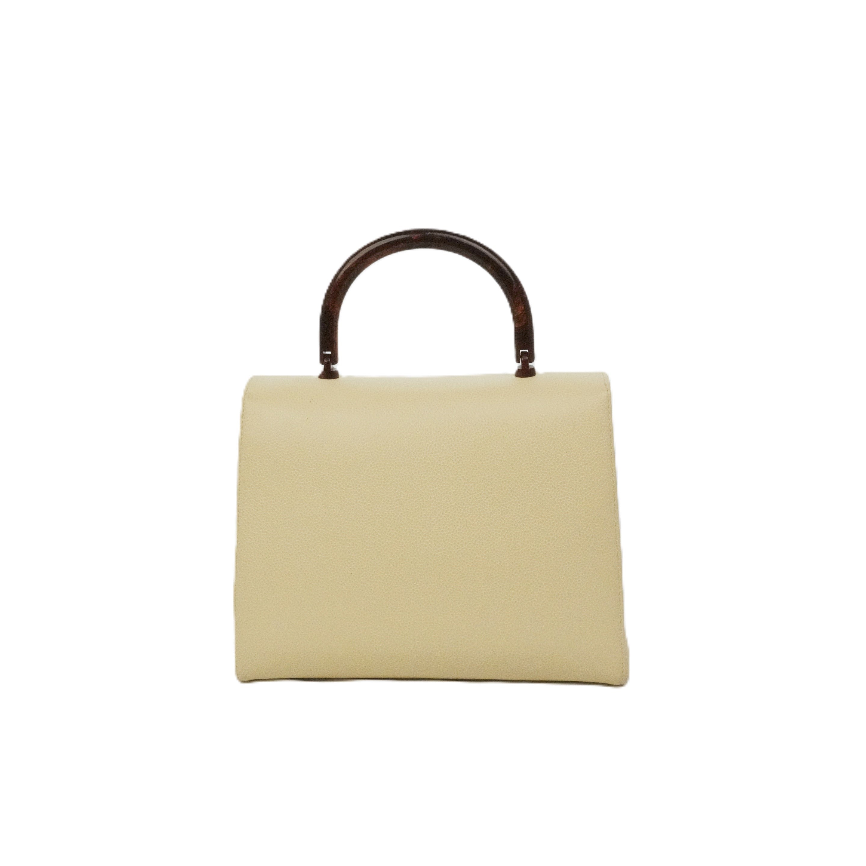 CHANEL 2000-2002 Kelly-style Coco Mark Handbag