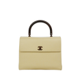 CHANEL 2000-2002 Kelly-style Coco Mark Handbag