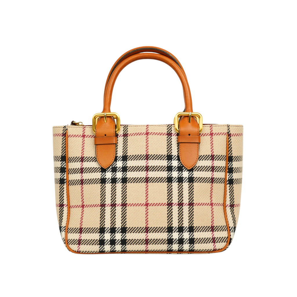 BURBERRY Nova Check Handbag
