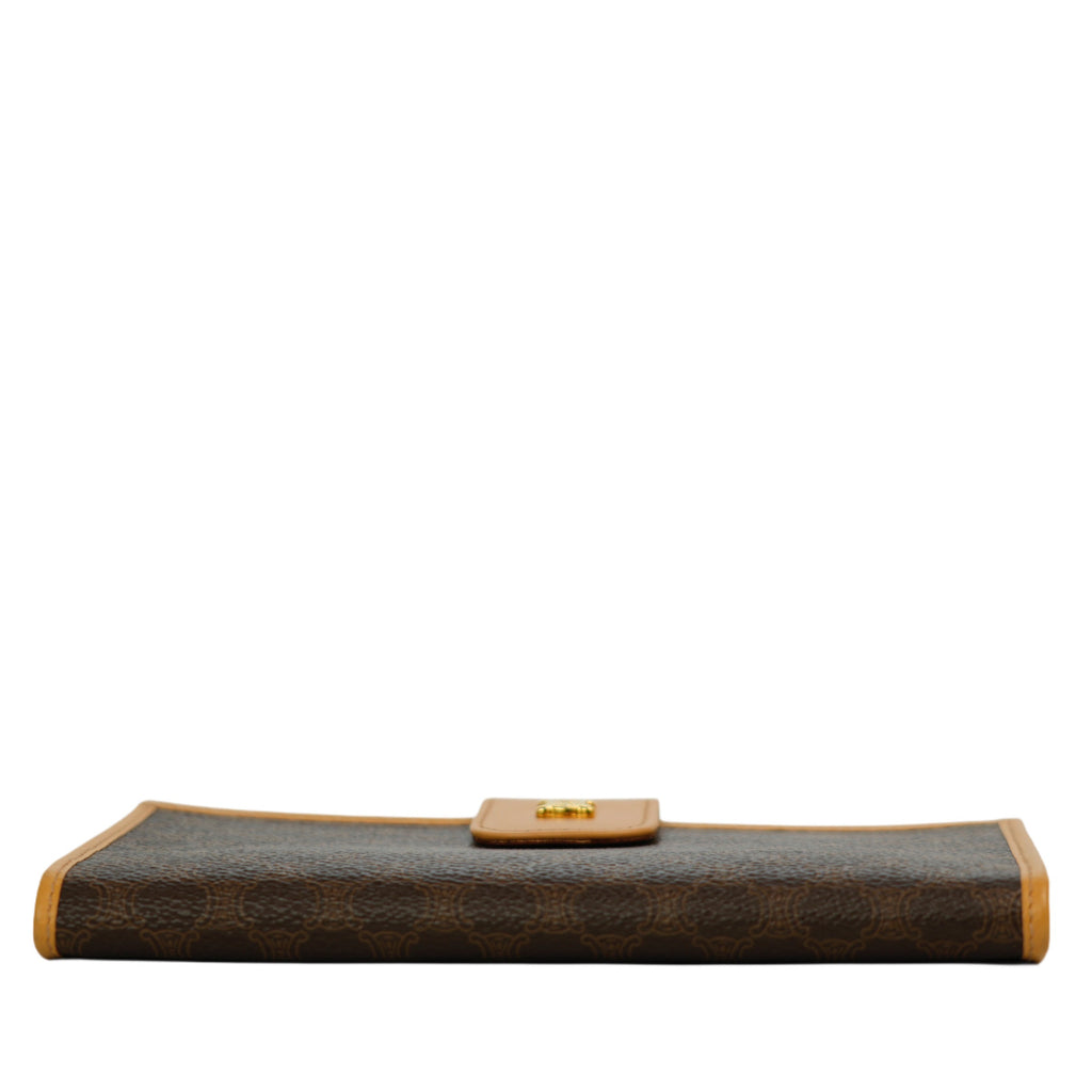 CELINE Macadam Frame Long Wallet