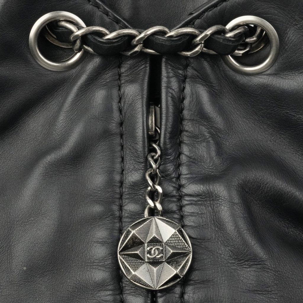 CHANEL 2012-2013 Matelassé Chain Lambskin Backpack