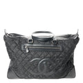 CHANEL 2005–2006 Paris-New York Boston Bag Nylon Handbag / Travel Bag