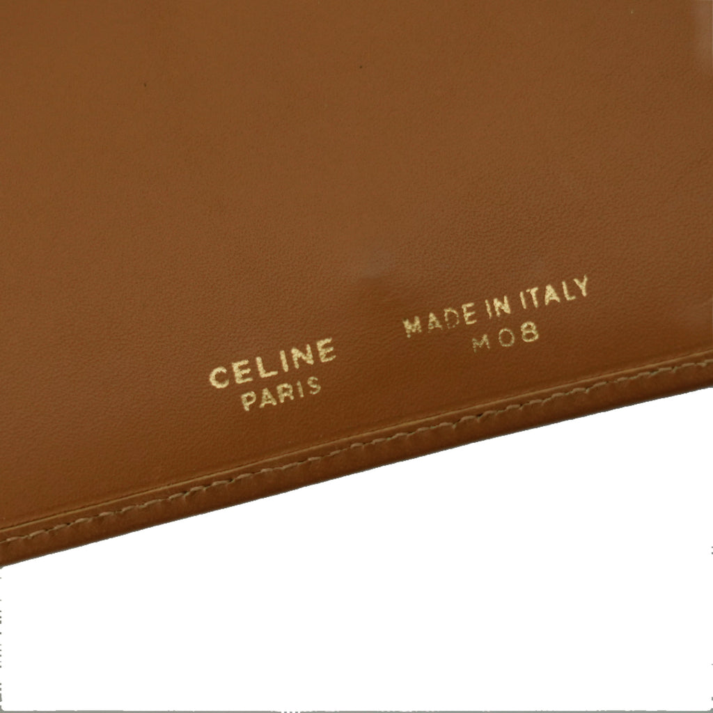 CELINE Macadam Kisslock Long Wallet
