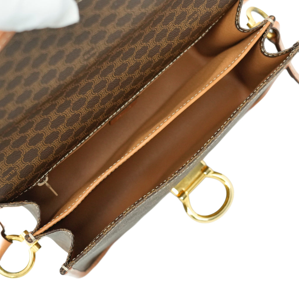 CELINE Macadam Shoulder Bag