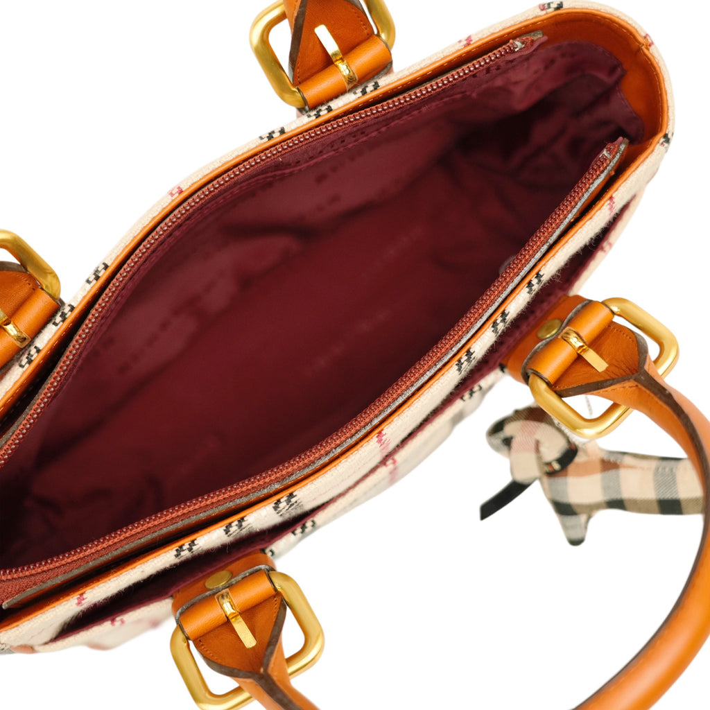 BURBERRY Nova Check Handbag