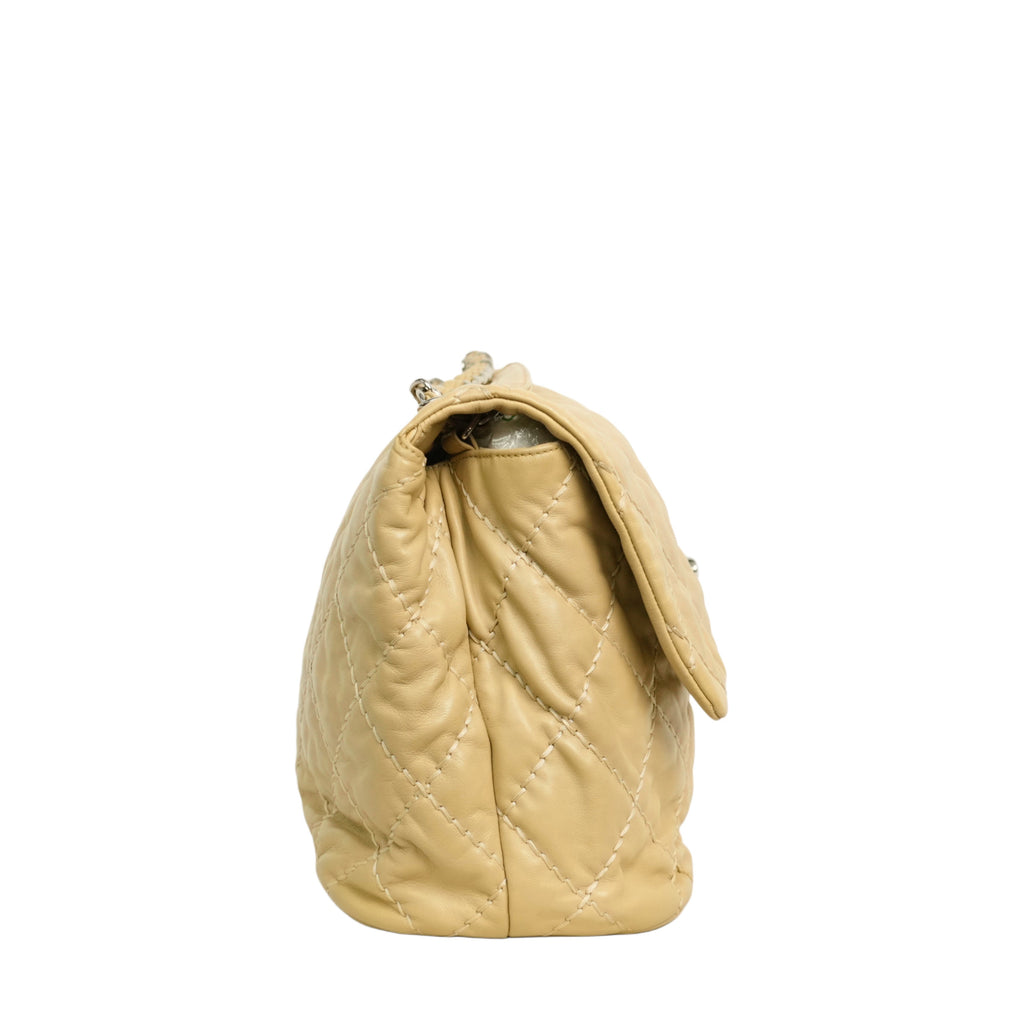 CHANEL 2012–2013 Matelassé Coco Mark Chain Shoulder Bag