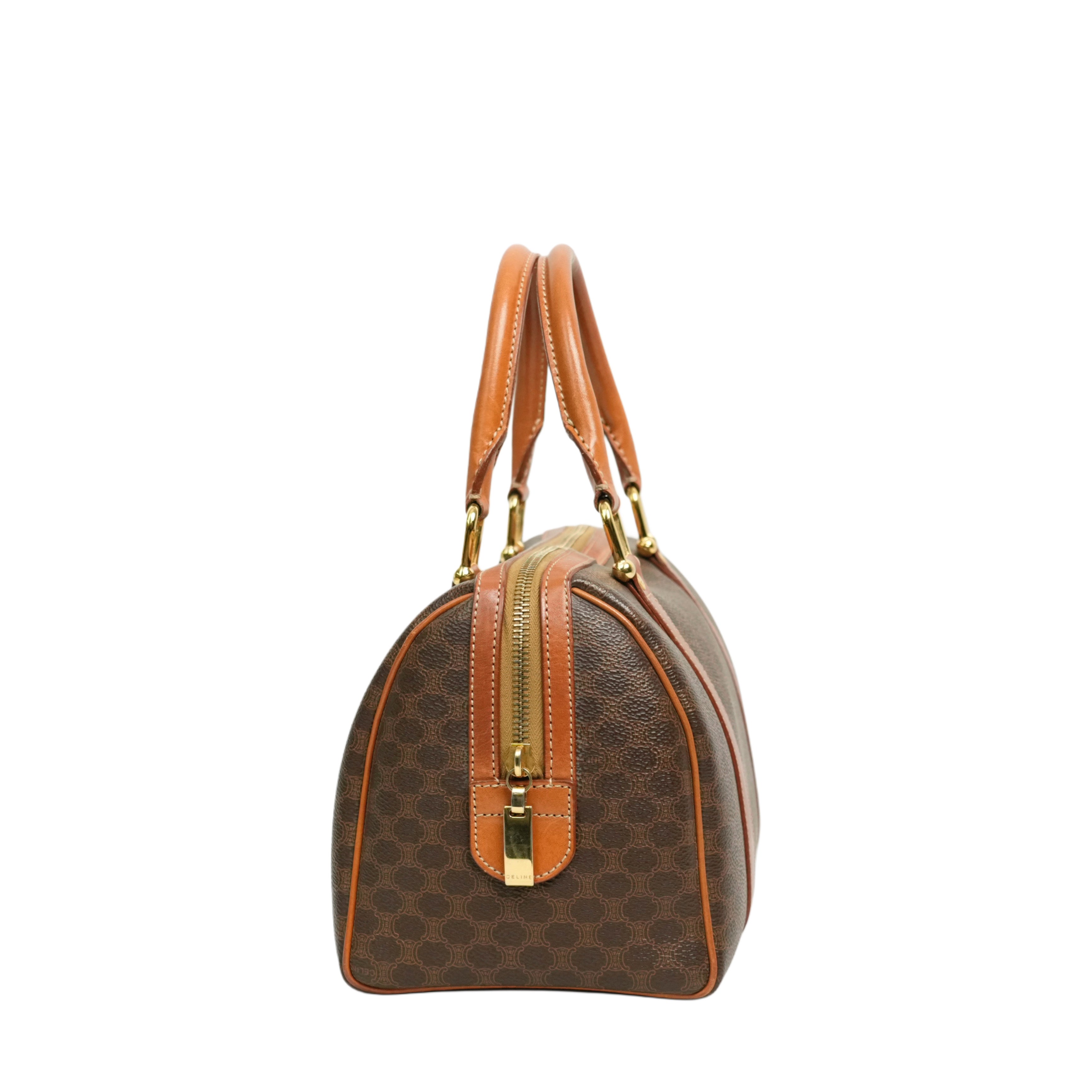 CELINE Macadam Boston 25 Handbag/Shoulder Bag 2Way