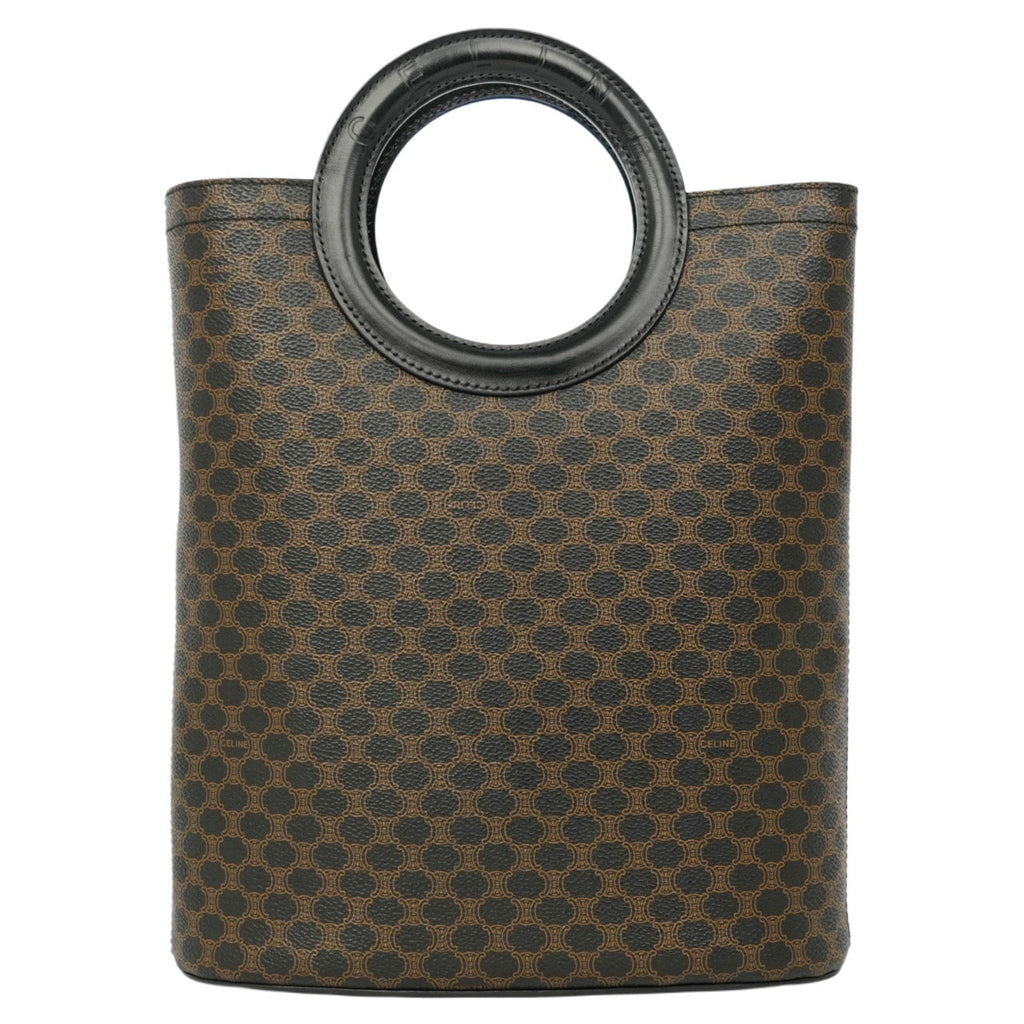 CELINE Handbag Black Macadam