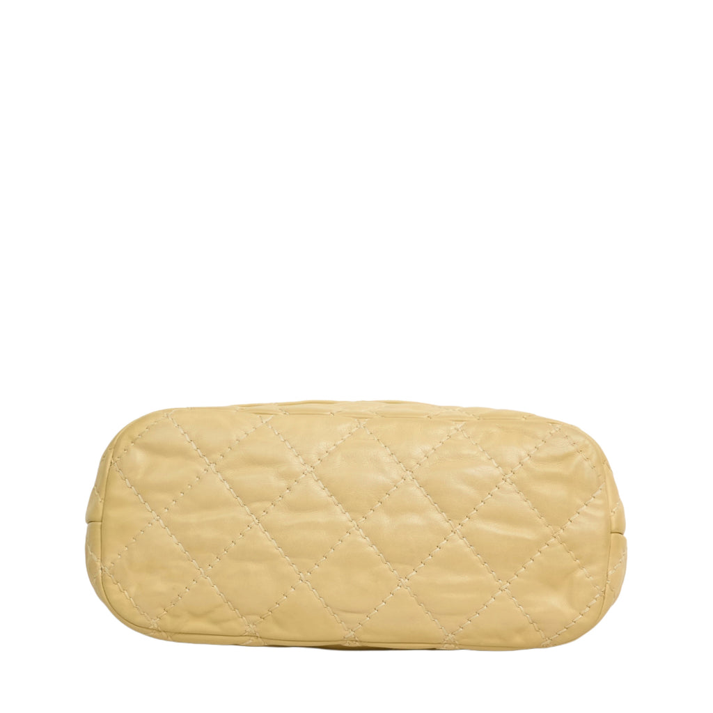 CHANEL 2012–2013 Matelassé Coco Mark Chain Shoulder Bag
