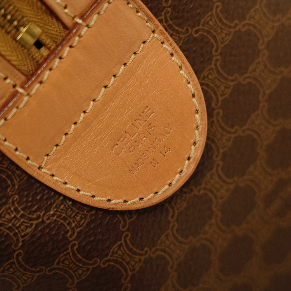 CELINE Macadam Boston 35 Handbag