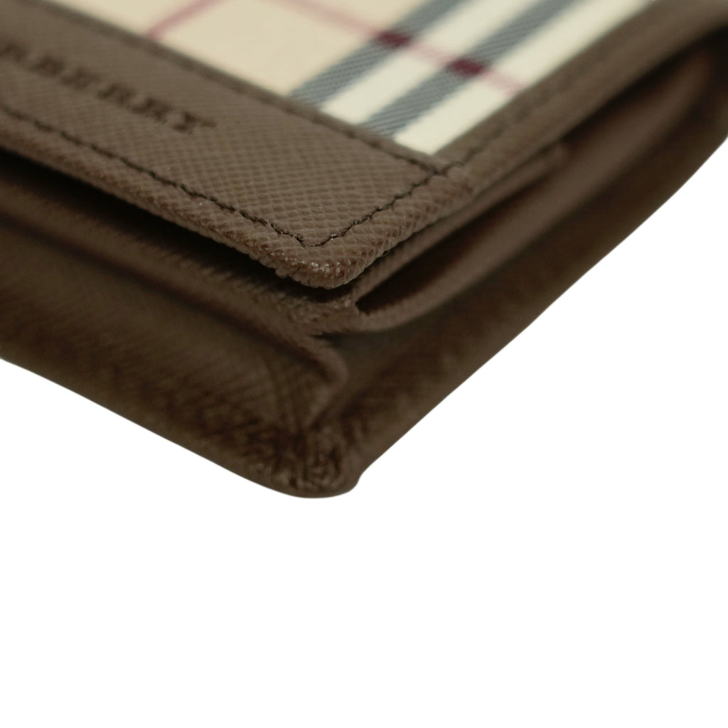 BURBERRY Nova Check Coin Case