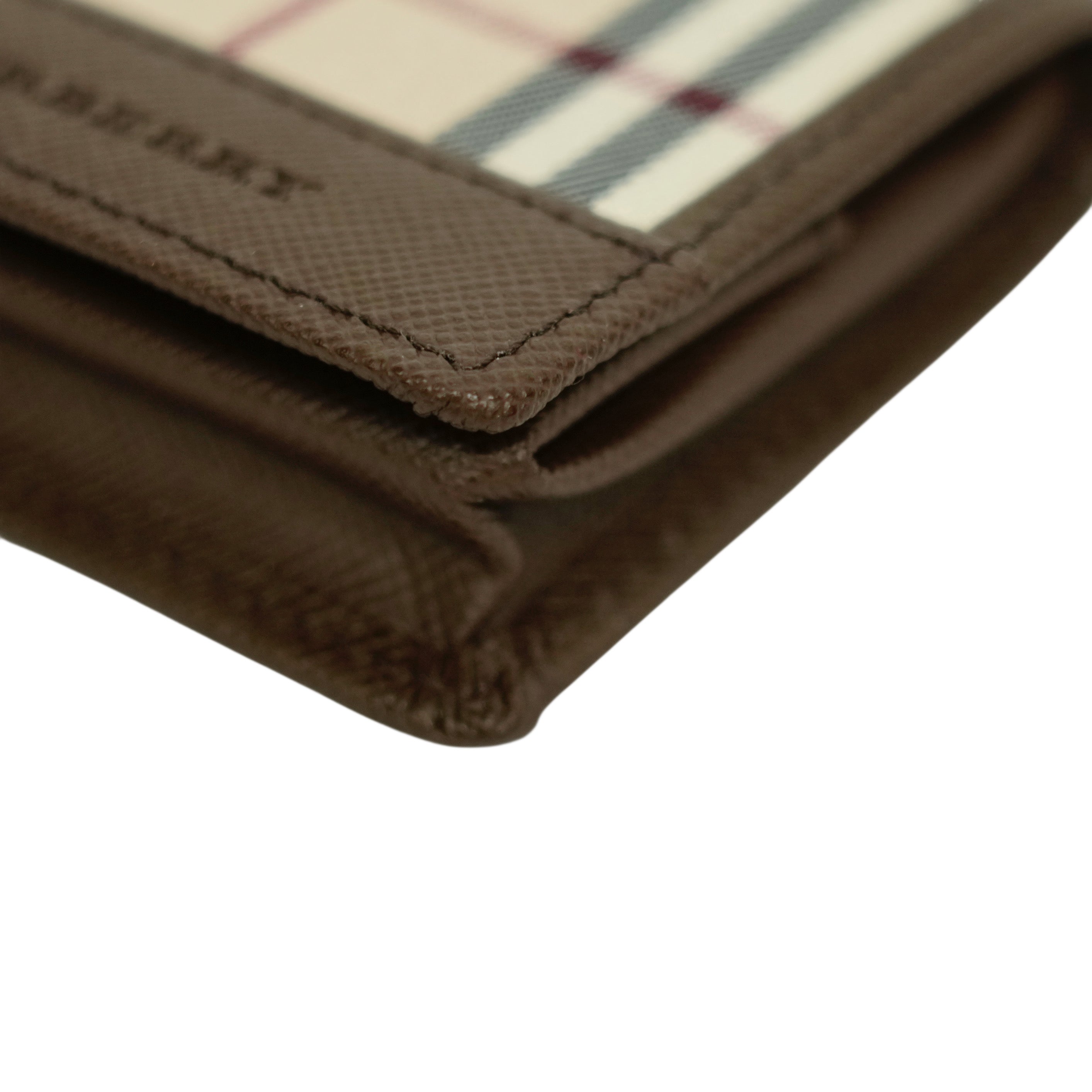 BURBERRY Nova Check Coin Case