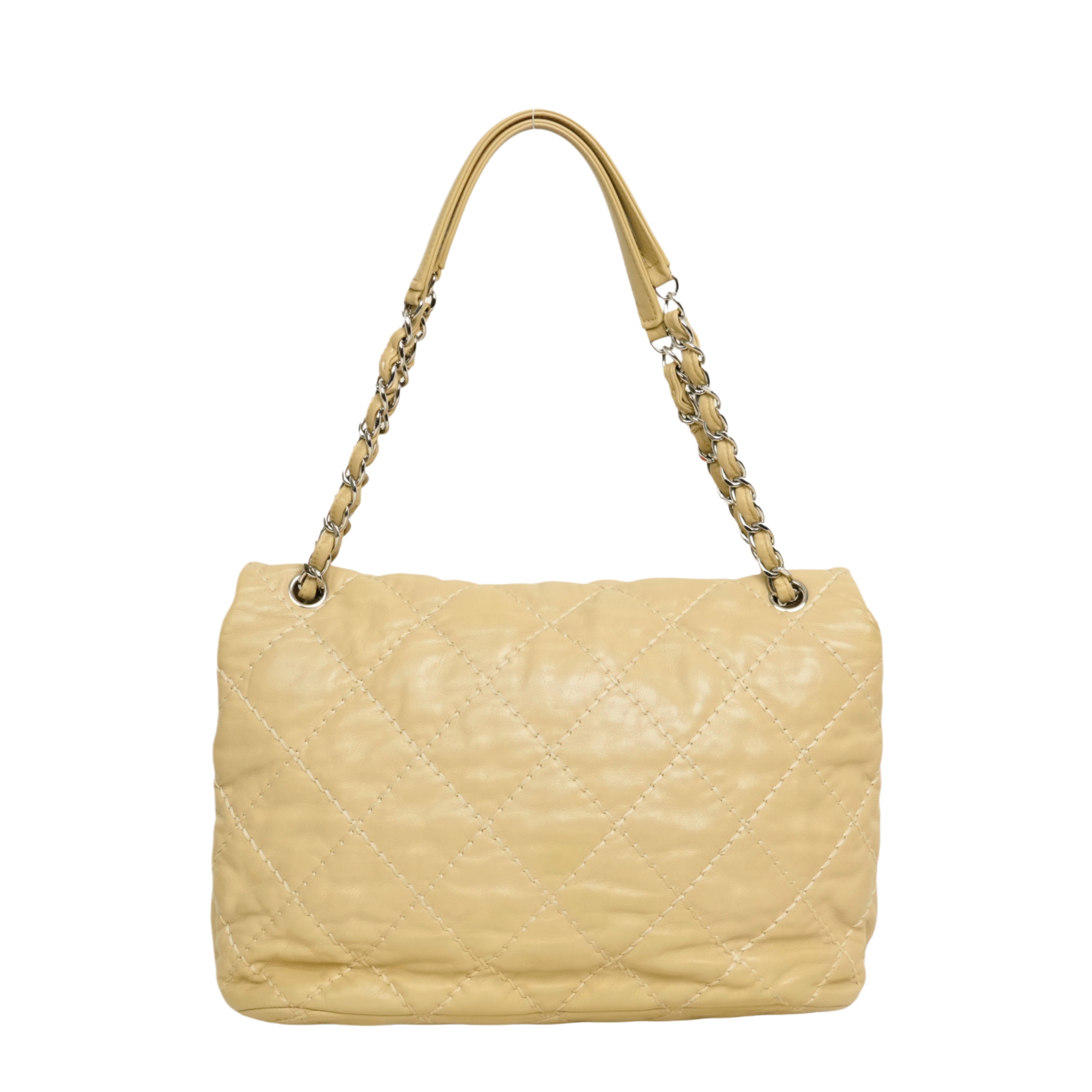 CHANEL 2012–2013 Matelassé Coco Mark Chain Shoulder Bag