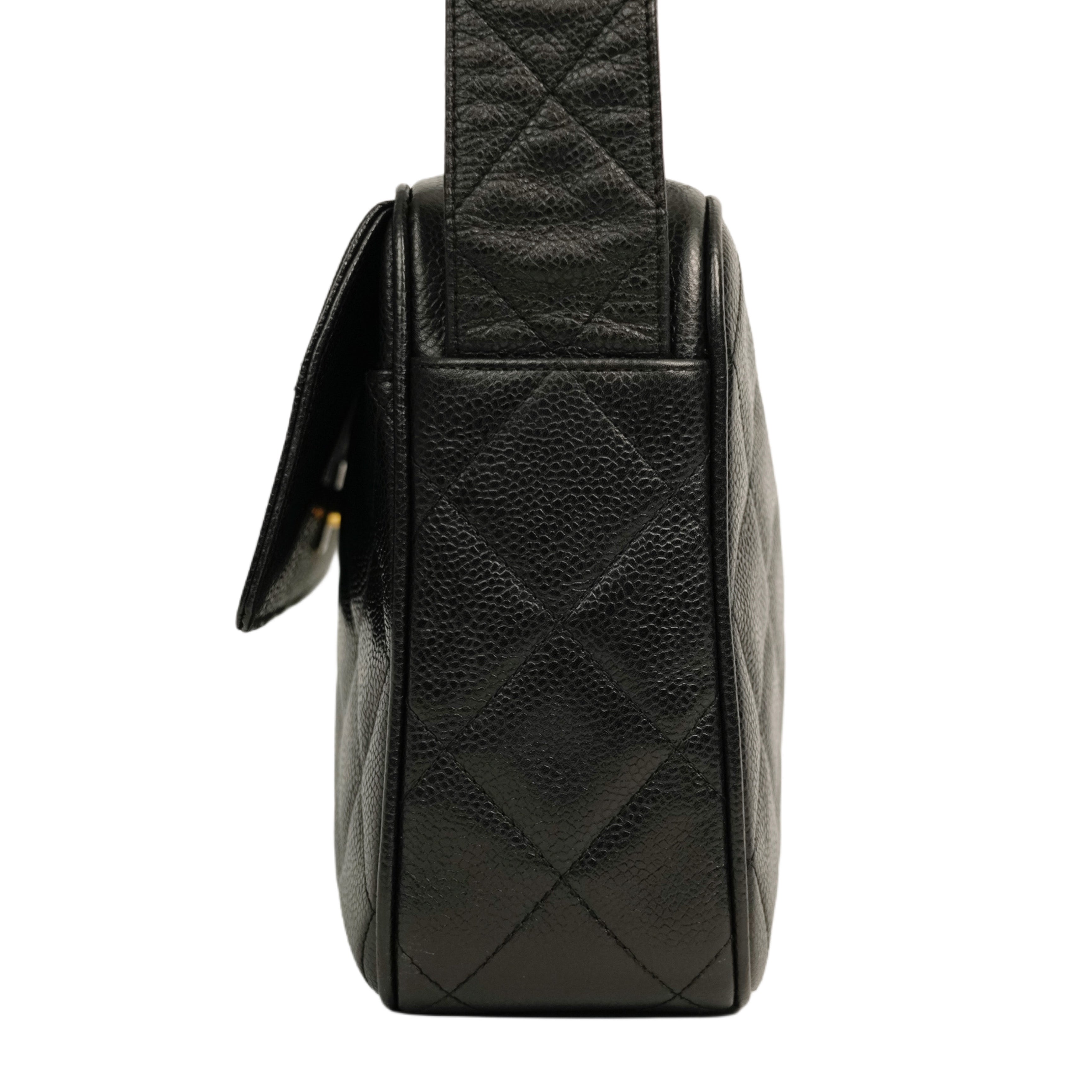 CHANEL 1994–1996 Matelasse Caviar Skin Shoulder Bag