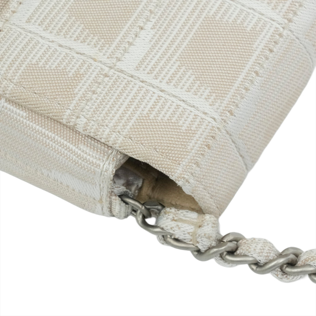 CHANEL 2000–2002 Coco Mark New Travel Line Nylon Shoulder Bag