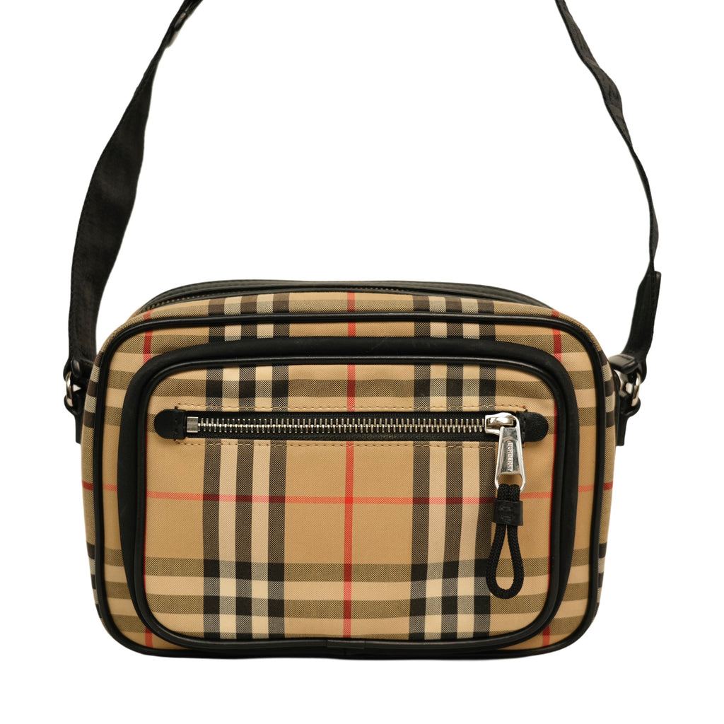 BURBERRY Nova Check Shoulder Bag