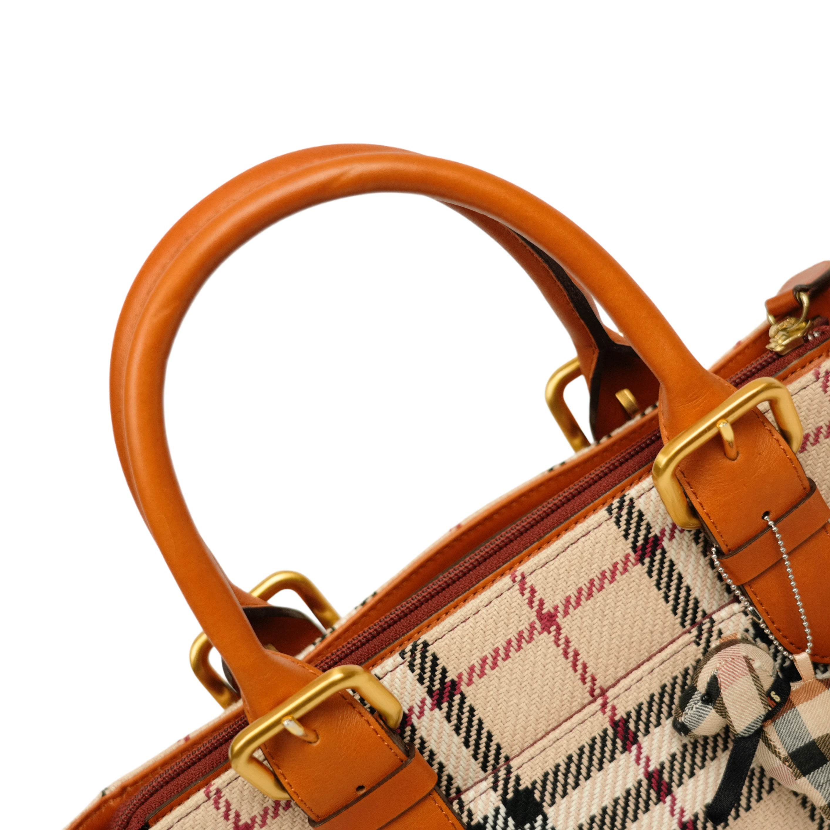 BURBERRY Nova Check Handbag
