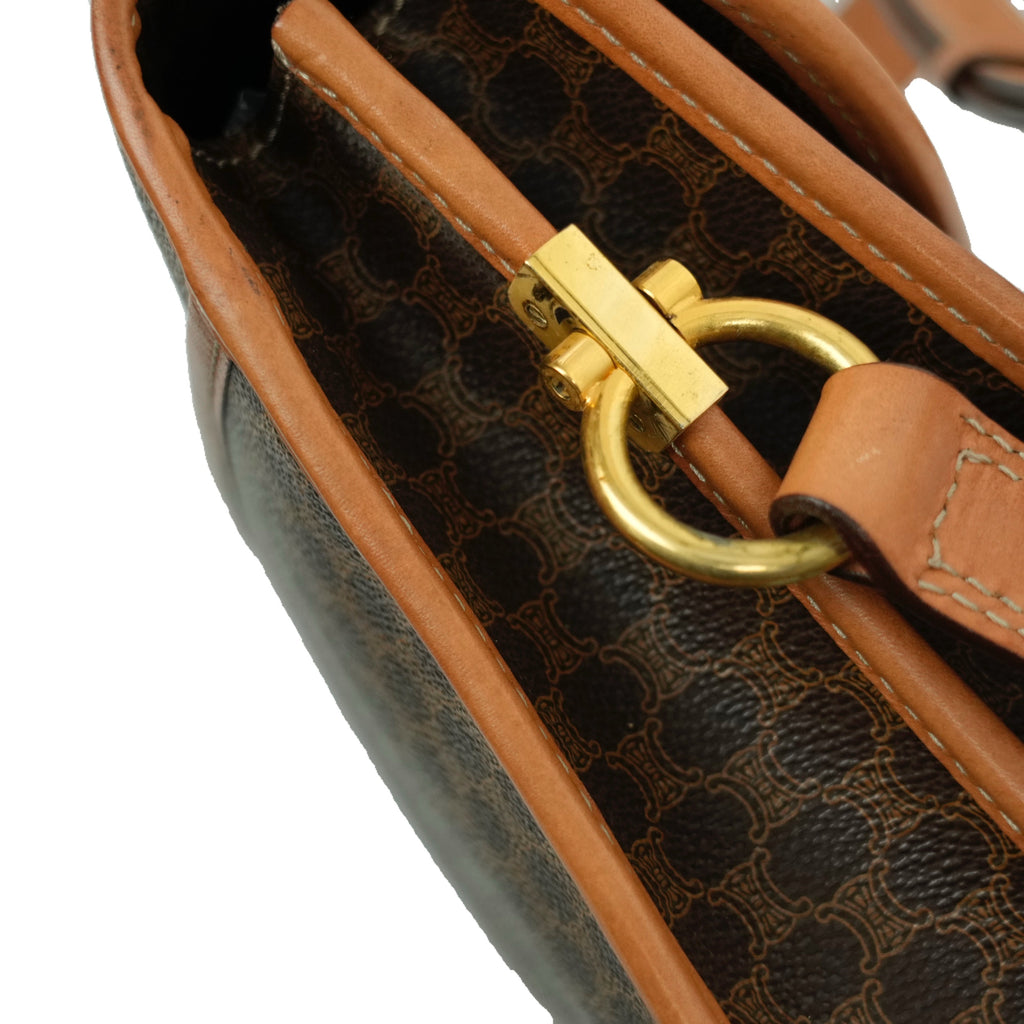 CELINE Macadam Shoulder Bag