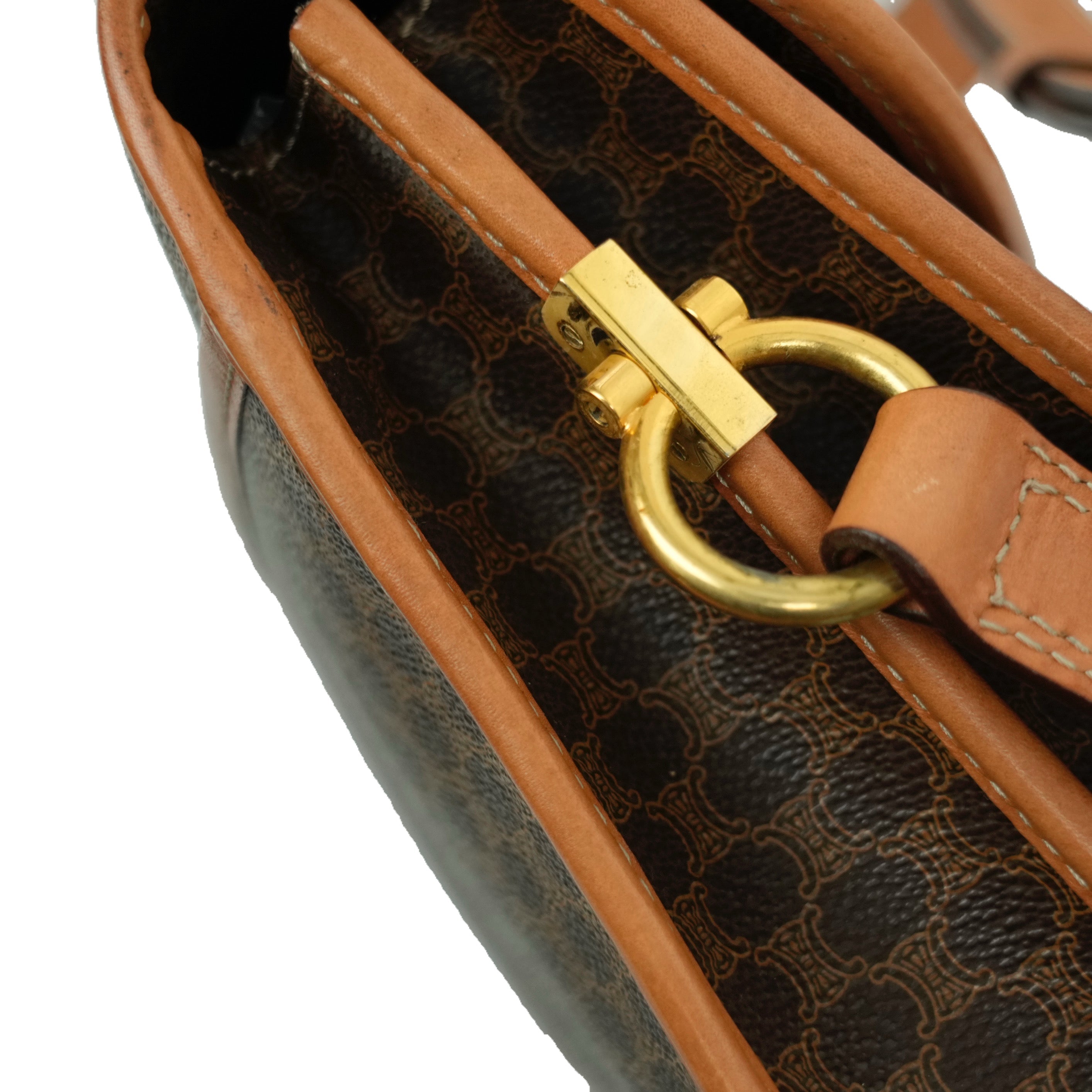 CELINE Macadam Shoulder Bag