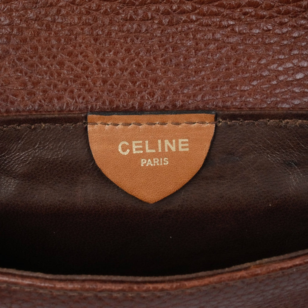 CELINE Triomphe Canvas Shoulder Bag