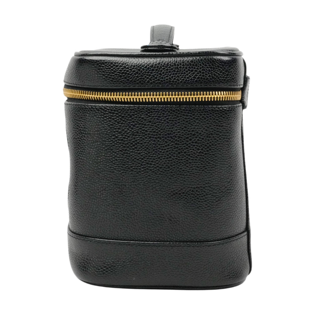CHANEL 2000–2002 Caviar Skin Vanity Handbag