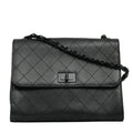 CHANEL 1997–1999 2.55 Matelassé Chain Caviar Skin Shoulder Bag