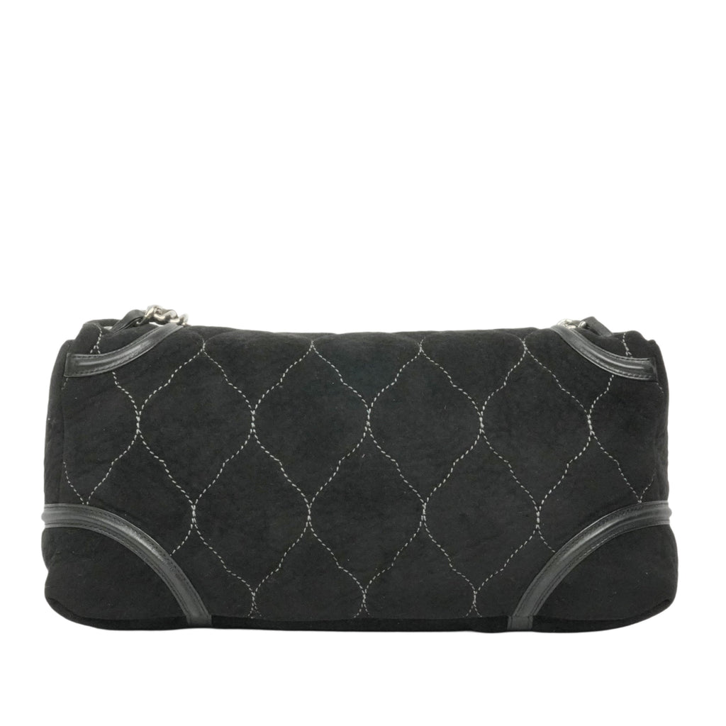 CHANEL 2008-2009 Quilted Coco Mark Chain Shoulder Bag