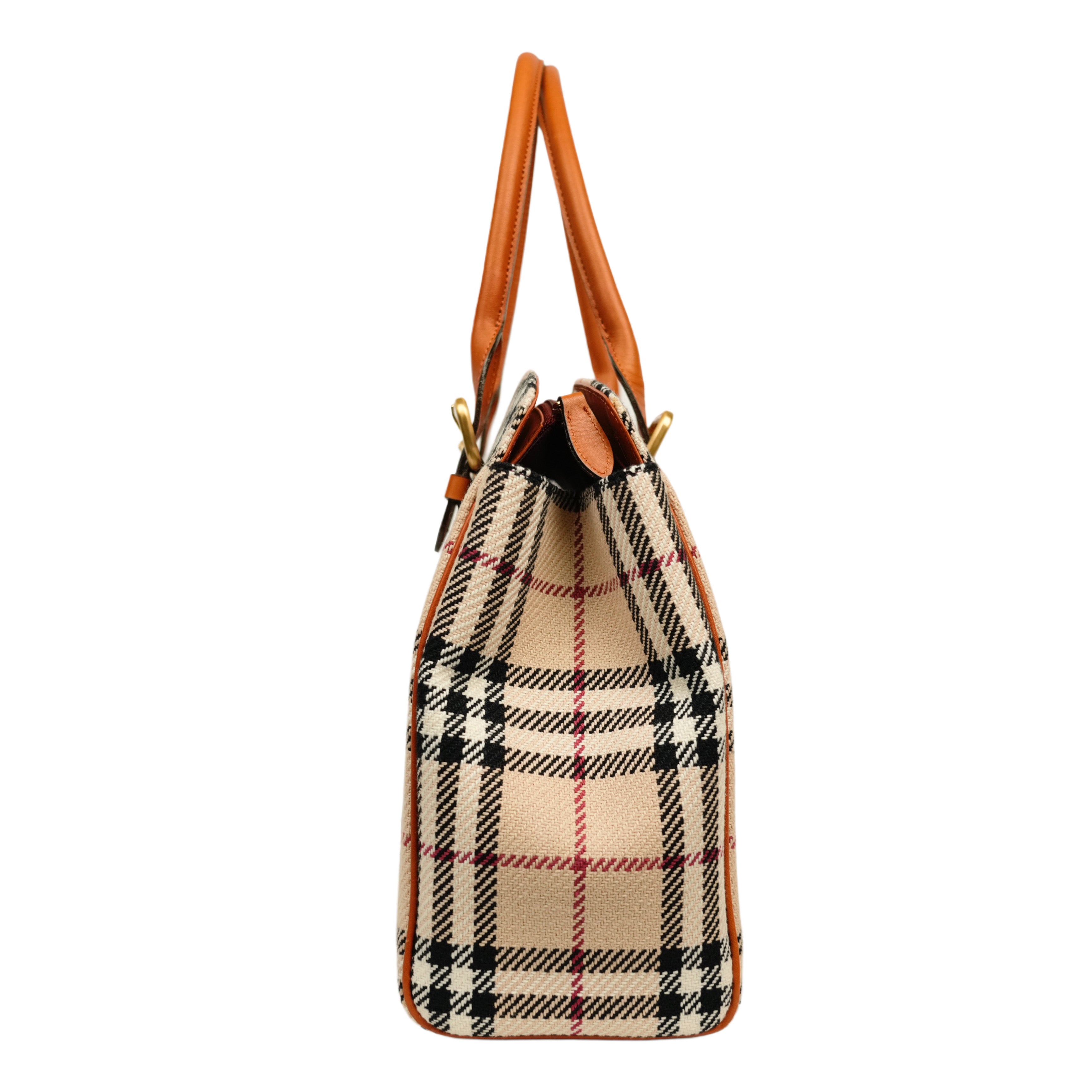 BURBERRY Nova Check Handbag