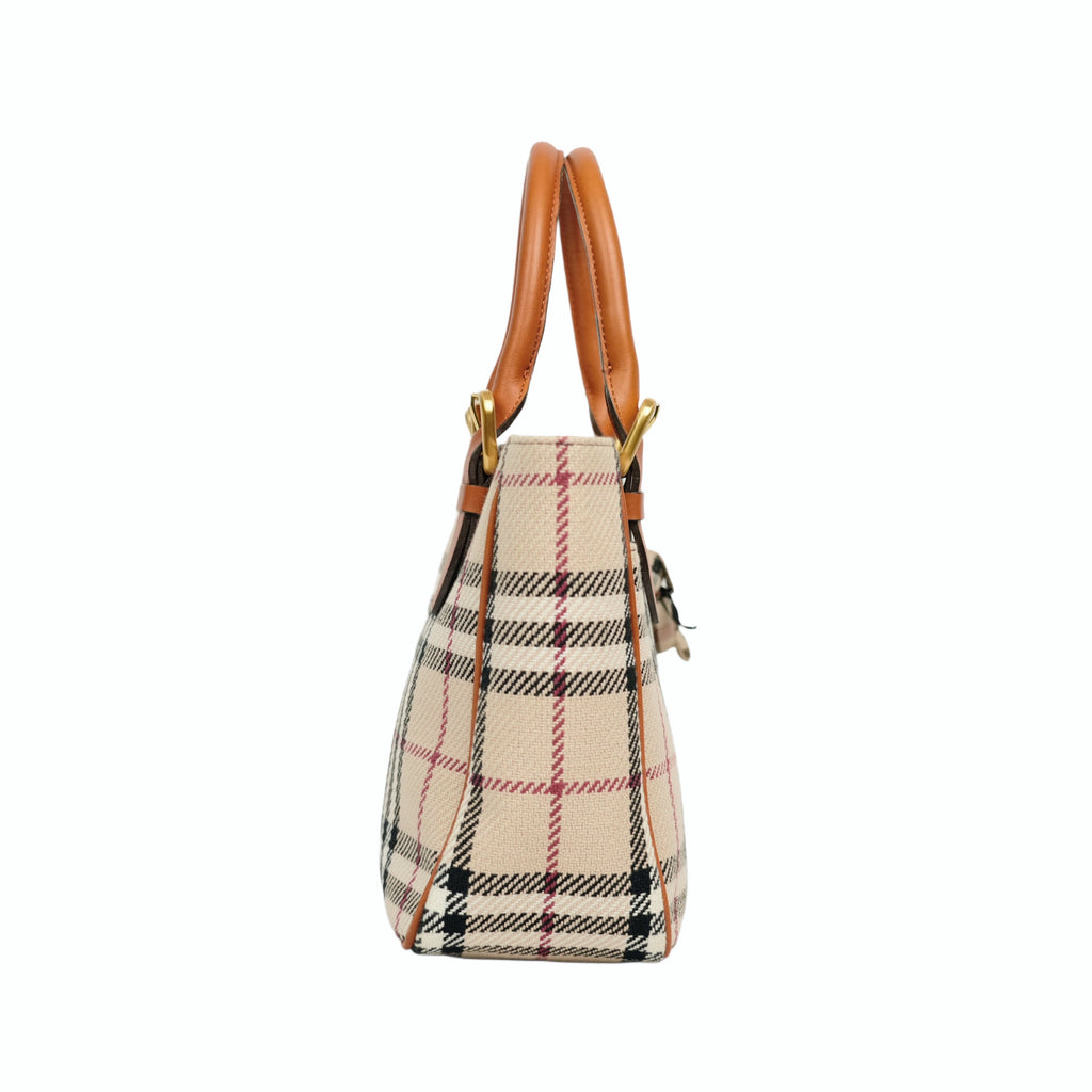 BURBERRY Nova Check Handbag