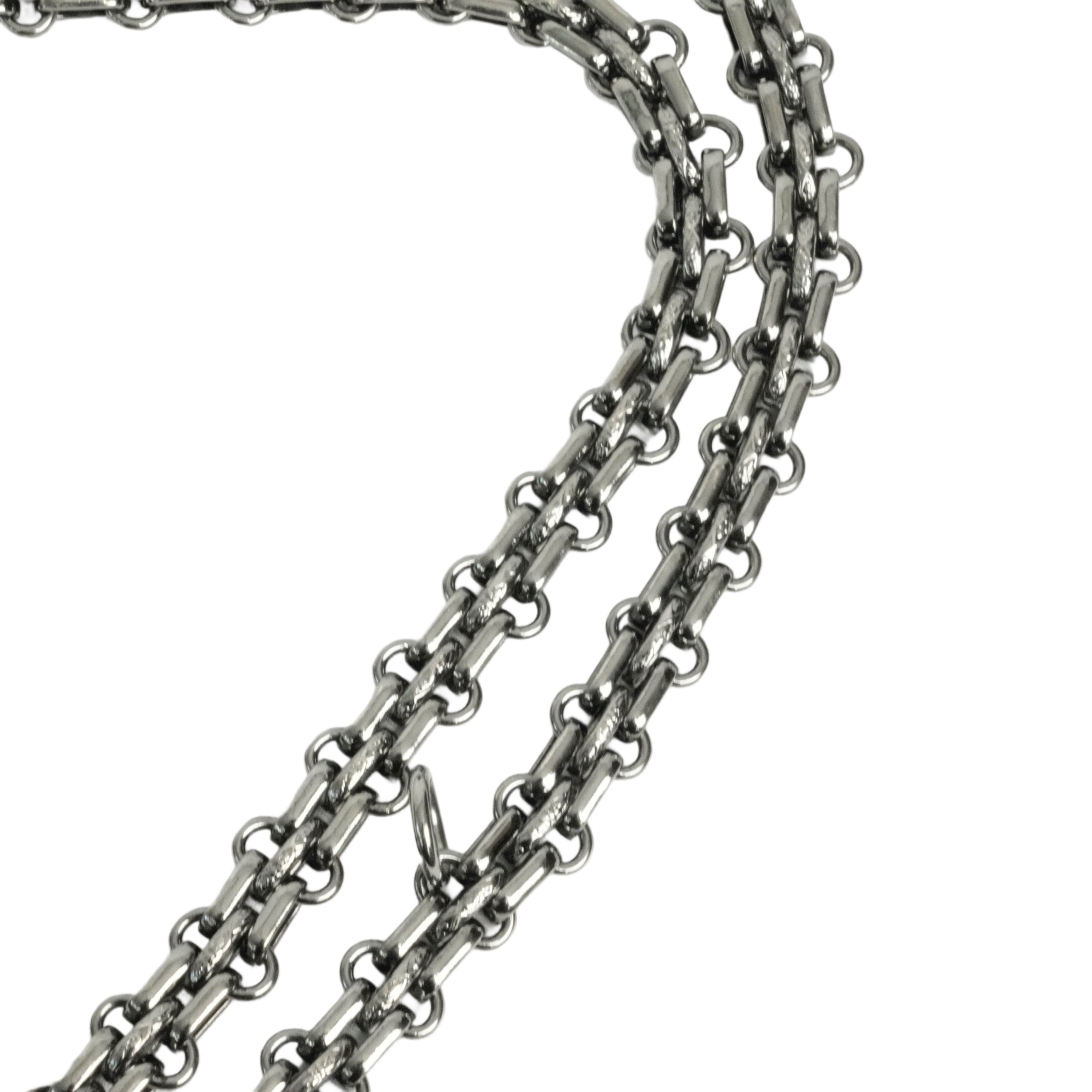 CHANEL 2008-2009 2.55 Matelassé Chain Double Flap Shoulder Bag with Pouch