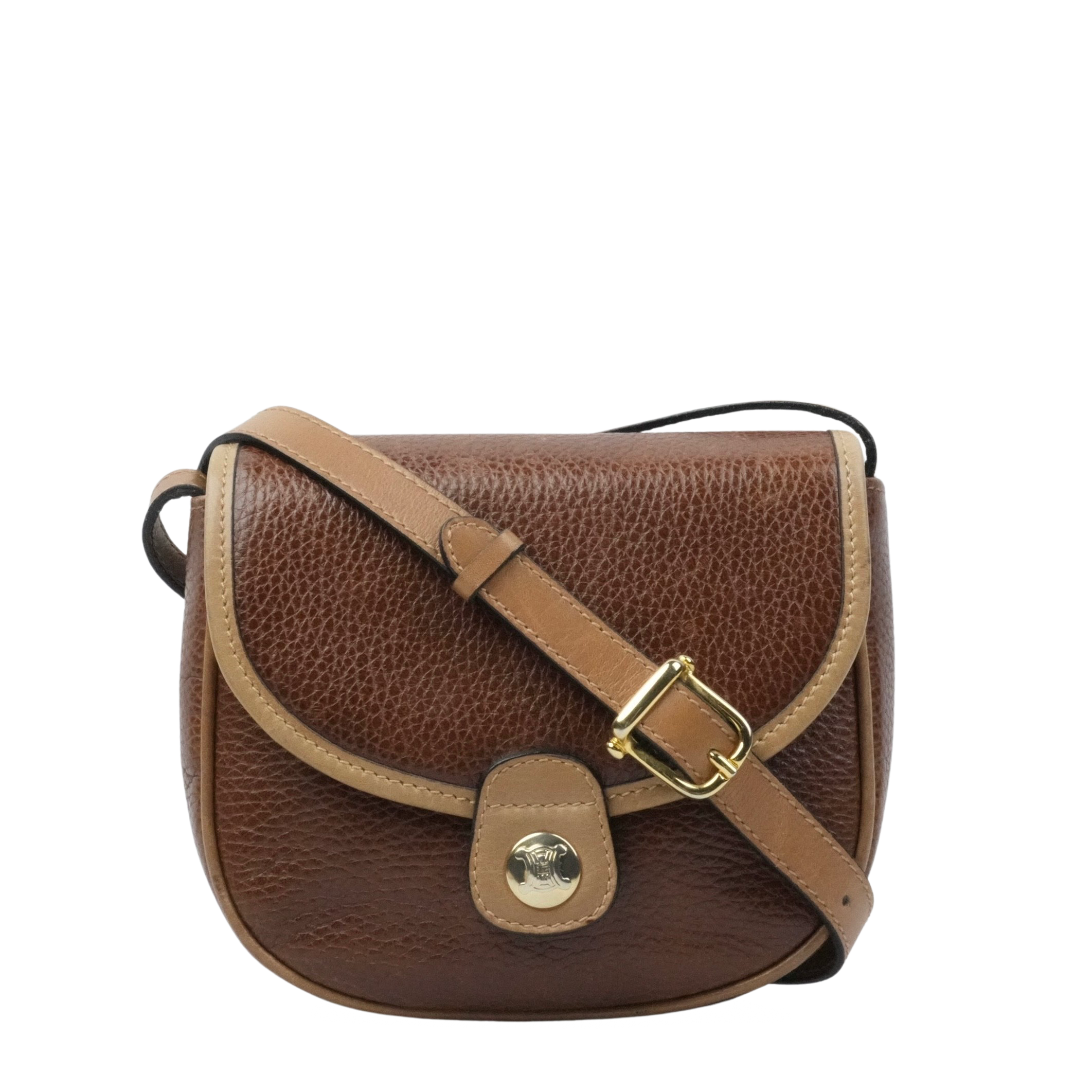 CELINE Triomphe Canvas Shoulder Bag