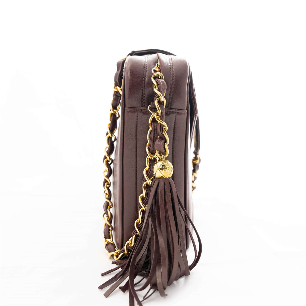 CHANEL 1994-1996 Lambskin Shoulder Bag