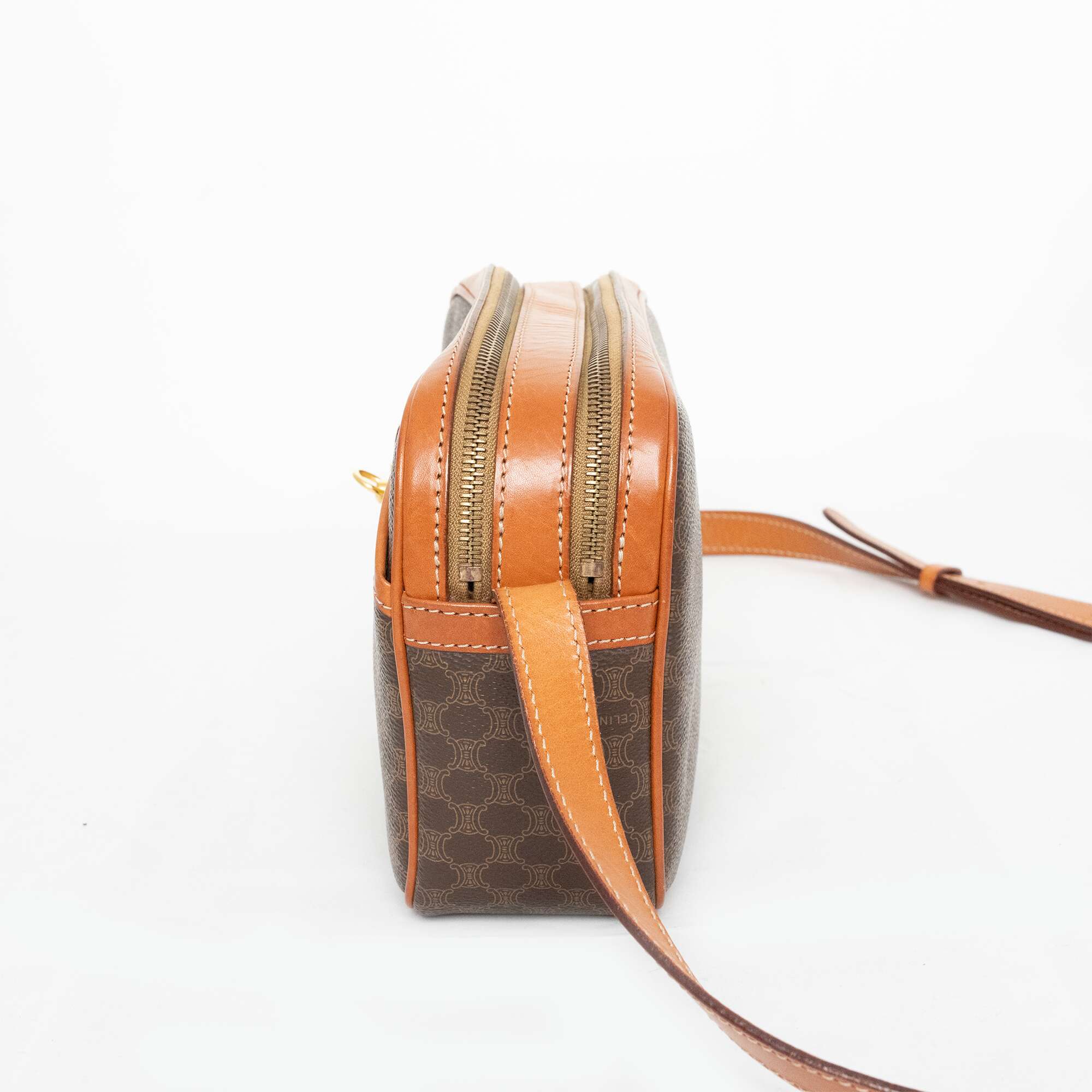 CELINE Macadam Shoulder Bag